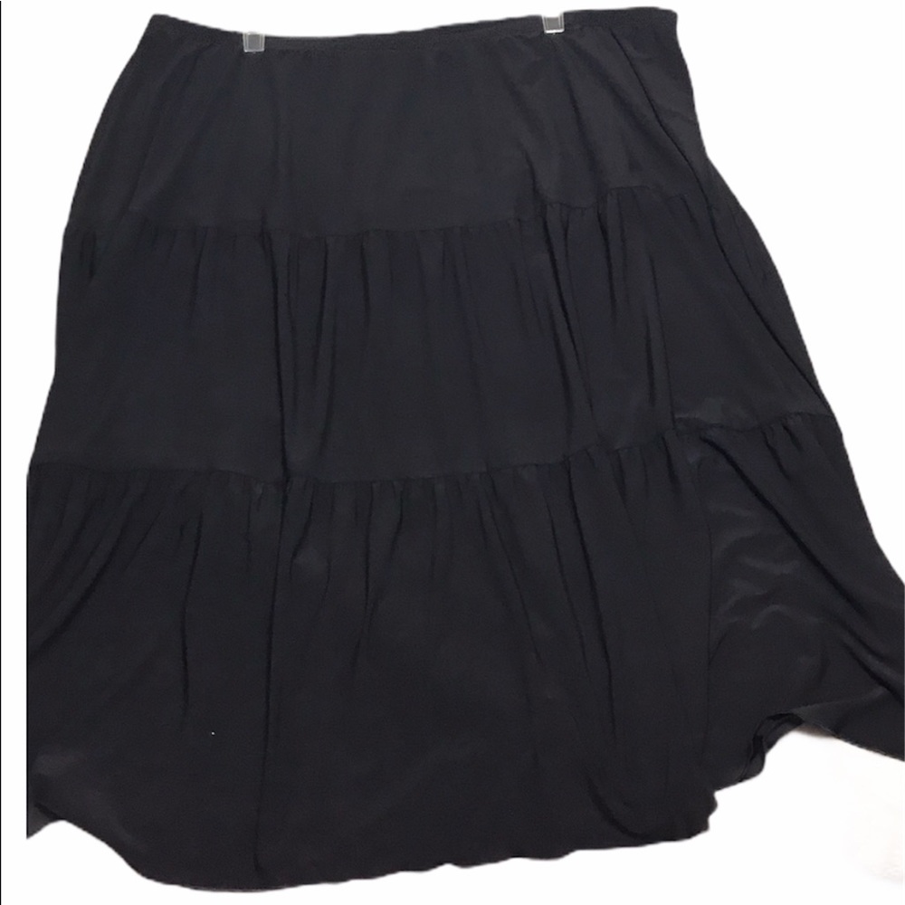 Avenue Black Peasant Skirt 26/28